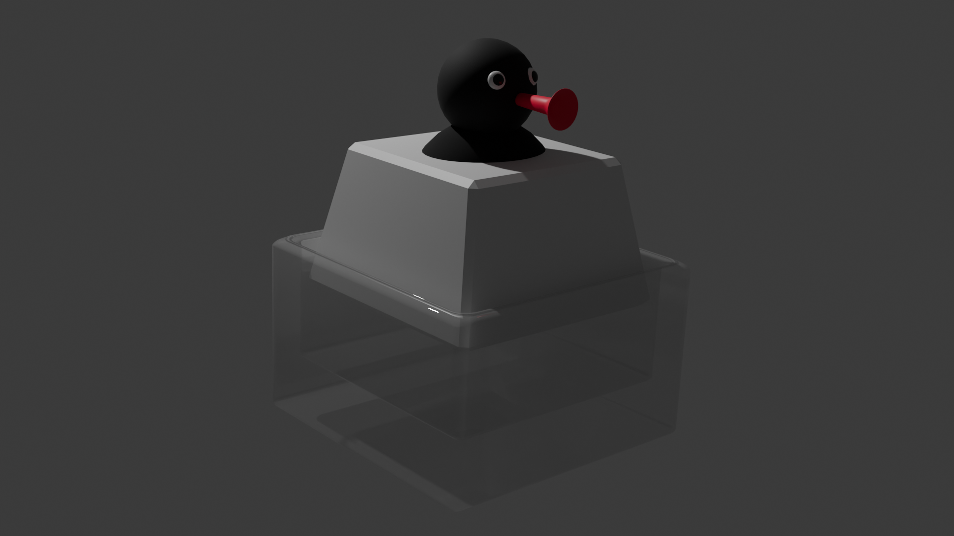 Pingu 3D render