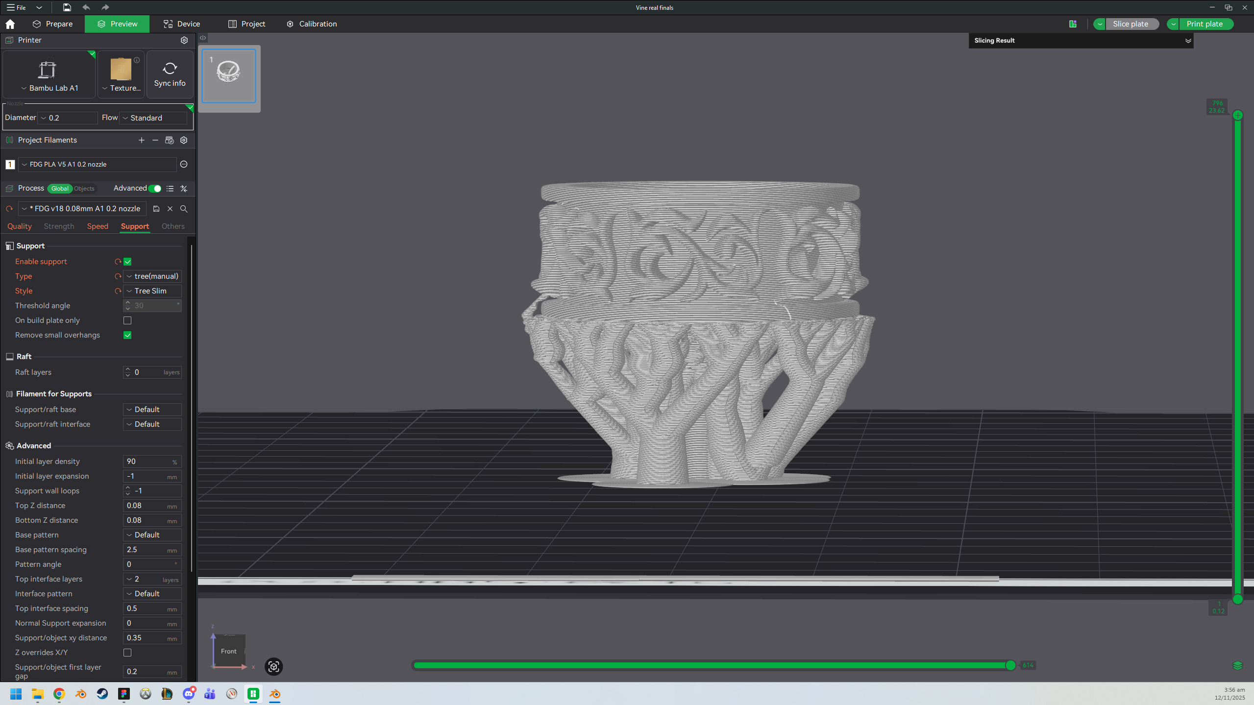 Vine ring print file
